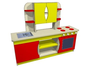 Кухня игровая Хозяюшка 2